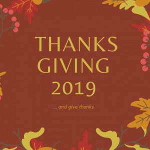 Thanksgiving 2019